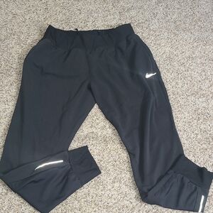Nike Black Training Pants with Reflective Accents